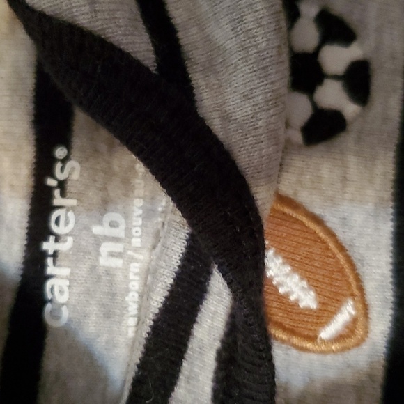 Carter's Infant Boy's Bodysuits Size Newborn 5 pc. Set - Picture 11 of 11